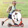 COSTWAY Kickscooter mit Klingel & Traggurt, Scooter Produktbild-Vorschau 2