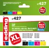 The image shows the packaging of an edding multipack of HP ink cartridges. Anteprima dell’immagine prodotto