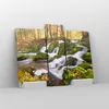 Bild auf Leinwand - Leinwandbild - Sonne Berg Bach Park - Produktbild-Vorschau 4