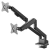 Goobay 70814 Pro supporto per doppio monitor con molla a Anteprima dell’immagine prodotto 1