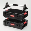 A modular toolbox with two stacked compartments and a silver handle. Náhľad obrázku produktu
