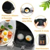 BYKITCHEN Airfryer Silikonform Eierform,3 Stück silikon Produktbild-Vorschau 4