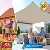 Sonnensegel Balkon 160g/m² Polyester UV Schutz Sonnenschutz Produktbild-Vorschau 5