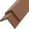 vidaXL Modanature angolari 5 pz. WPC 170 cm marrone chiaro Anteprima dell’immagine prodotto 1