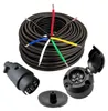 Anhängerkabelset | 7-adrig | 7x1mm² | Stecker und Dose | 5 Produktbild-Vorschau 1