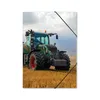 itenga Gummizugmappe Zeichenmappe A4 Motiv Traktor auf dem Produktbild-Vorschau 1