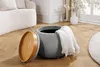 riess-ambiente Couchtisch ORBIT 50cm grau Bouclé 2-in-1 Produktbild-Vorschau 10