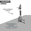 Aluminum-Schaniere in anthrazit Produktbild-Vorschau 5