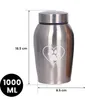 Profesionální mini pohřební urna 1000 ml pro domácí zvířata Náhled obrázku produktu 3