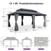 PURPLE LEAF Economy Hardtop Pavillon 6x3,65 m wasserdicht, Produktbild-Vorschau 13