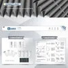 A graphic display of a product with its accessories and instructions. Produktbild-Vorschau