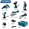 Drillpro 6-in-1 Akku Werkzeugset Bürstenlos 18V Produktbild-Vorschau 2