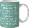 Mr. & Mrs. Panda Tasse Spruch 101 Geburtstag - Meeresbrise Produktbild-Vorschau 1