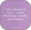 Mr. & Mrs. Panda Untersetzer für Gläser Spruch Mobbing Produktbild-Vorschau 1