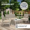 CASARIA® Gartenmöbel Set Wetterfest 4 Personen Outdoor Produktbild-Vorschau 6