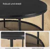 VASAGLE Couchtisch, Wohnzimmertisch, moderner Stil, 80 x 46 Produktbild-Vorschau 6
