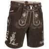 Pantaloni corti in pelle tradizionali da uomo PAULGOS - HK3 Anteprima dell’immagine prodotto 1