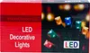 The image shows the packaging of LED decorative lights. Podgląd zdjęcia produktu
