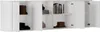 AZELIO 4D Sideboard in Weiß, Maße 60x215x37cm (HBT), mit Produktbild-Vorschau 2