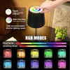 Tischlampe Kabellos, RGB LED Tischleuchte, Dimmbar Touch Produktbild-Vorschau 3