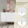okwish Kommode Sideboard 140*35*76cm mit 7 Schubladen, Produktbild-Vorschau 5