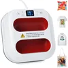Ikodm Přenosný lis 1000 W, 22,5 x 22,5 cm, mini lis na Náhled obrázku produktu 1