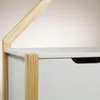 Kommode ELANO in Hausform - Weiß aus massivem Kiefernholz, Produktbild-Vorschau 5
