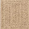 vidaXL Koberec ZIZUR 240x240 cm juta-look interiér a Náhľad obrázku produktu 4