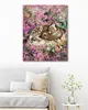 Diamondi - Diamond painting - JUNGTIER INMITTEN VON BLUMEN, Produktbild-Vorschau 2