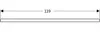Geberit ONE Waschtischplatte, Ausschnitt rechts, 120x3x47 Produktbild-Vorschau 4