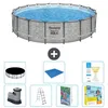 Bestway Steel Pro MAX rotonda - 549 x 122 cm - 8 pezzi  Anteprima dell’immagine prodotto 1