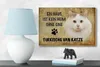 Holzschild Spruch 18x12cm türkische Van Katze ohne kein Produktbild-Vorschau 4