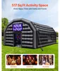 SucceBuy Aufblasbares Partyzelt 8x6x4 m, Würfelzelt für Produktbild-Vorschau 2