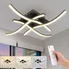 48W Modern LED Deckenleuchte 4-flammig Wellenförmig lampe, Produktbild-Vorschau 1