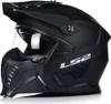 A black LS2 modular helmet is shown against a white background. Anteprima dell’immagine prodotto