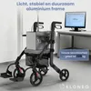 ELONEO 2-in-1 rolstoel/rolator, opvouwbaar en lichtgewicht Productafbeelding-voorbeeld 8