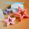 3er Set Hohlstern-Silikonformen,Große,mittlere&kleine Produktbild-Vorschau 4