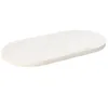 The Living Store Tischplatte Weiß 60x30x2,5 cm Massivholz Produktbild-Vorschau 1