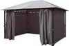 4 Seitenteile für Pavillon Nizza 3x4m Seitenwand Grau Produktbild-Vorschau 2