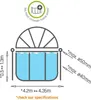 Kryt bazénu EXIT ECO, průměr 427 cm, Pool Dome, Náhled obrázku produktu 3