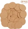 Belle Vous Runde Kork Untersetzer Gläser (50er Pack) 10 cm Produktbild-Vorschau 8