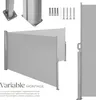 tectake® Aluminium Doppel-Seitenmarkise ausziehbar, Produktbild-Vorschau 3