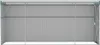 vidaXL Capannone verde 118x382x178 cm Acciaio zincato Anteprima dell’immagine prodotto 5