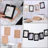 20 Stück Fotorahmen 11.5x15cm Kraftpapier Karton Produktbild-Vorschau 7