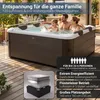 Miweba MSpa Outdoor Whirlpool Frame Tribeca | 6 Personen - Produktbild-Vorschau 5