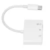 Sdoppiatore per cuffie, 3 in 1, trasferimento da USB a C, Anteprima dell’immagine prodotto 3