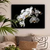 MuchoWow® - Leinwandbilder - Orchidee - Blumen - Weiß - Produktbild-Vorschau 2