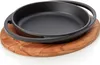 LAVA patelnia do smażenia / serwowania Ø 16 cm z drewnianą Podgląd zdjęcia produktu 2