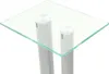 vidaXL Lautsprecherständer Säulen-Design 2 Stk. Hartglas Produktbild-Vorschau 3