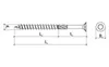 Holzbauschrauben KMWHT 3,5x40 mm Senkkopf Torx Produktbild-Vorschau 8